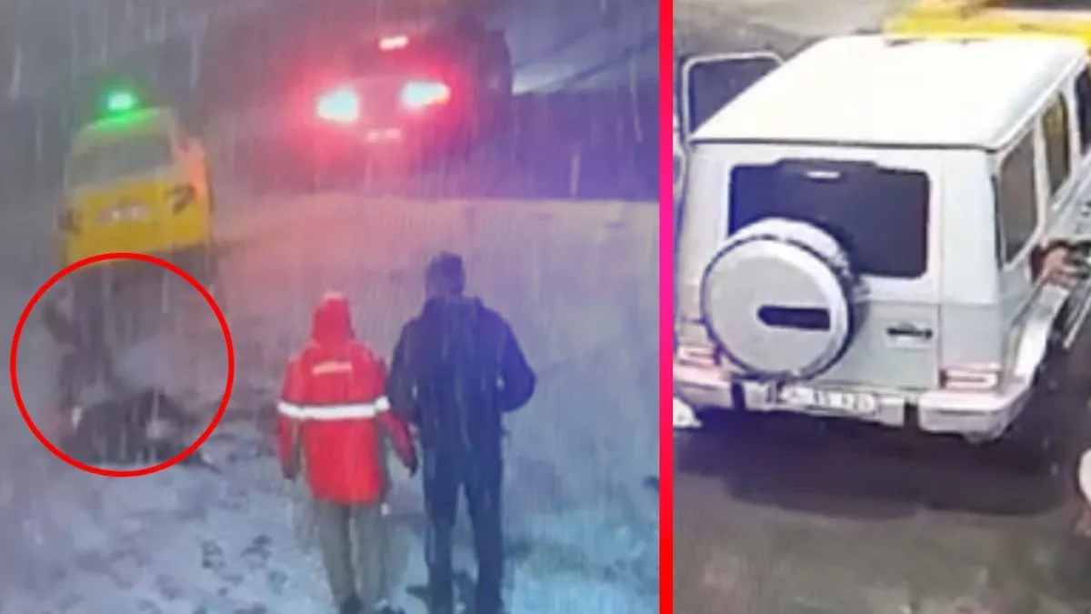 Maslak’ta benzinlikte dehşet! İş insanına “Seni öldüreceğim” diyerek saldırdı! İşte o anlar