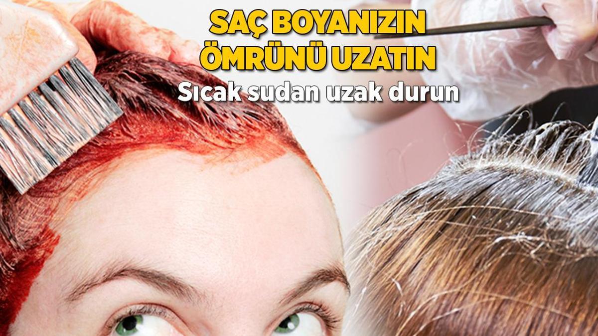 Saçın dengesini de boyasını da koruyor! Banyodan sonra suya 1 kaşık atın